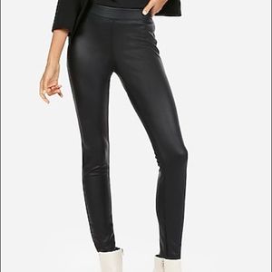 Like New Express Vegan Leather Leggings Size M